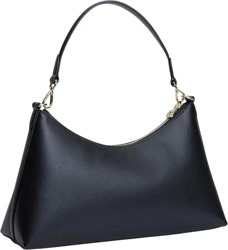 Tommy Hilfiger ▫️ Mala com alça de ombro para mulher Icon com porta-moedas, Preto (Black), Tamanho Único 2