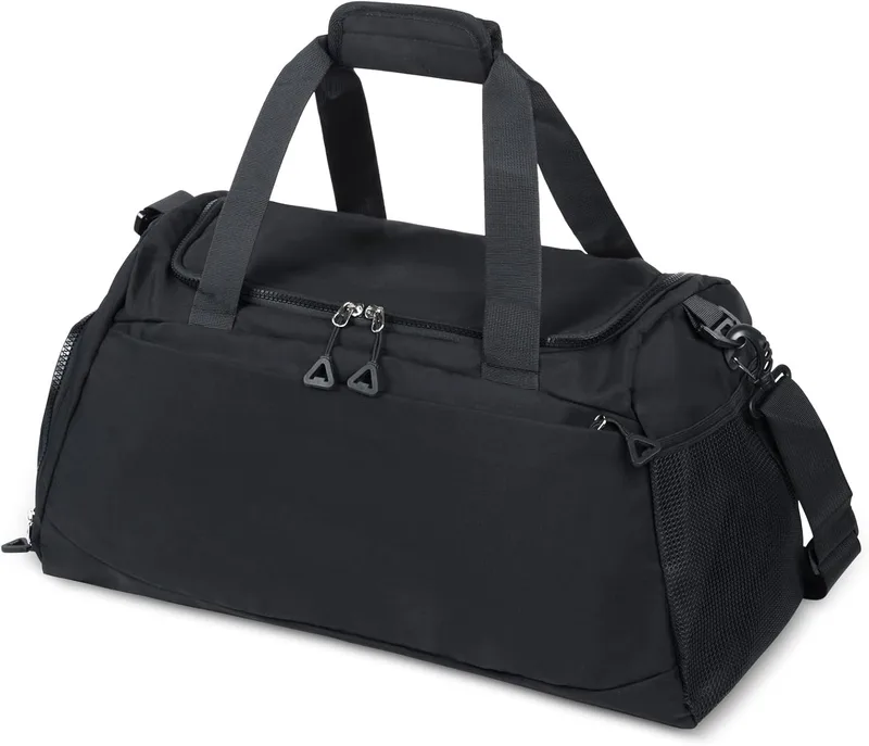 Qoosea ▫️ Saco de viagem para mulheres Saco de viagem para homens 30L Saco de desporto de grande capacidade, Saco de ginástica de nylon impermeável Sacos de ginástica Sacos de natação, Saco de viagem dobrável e leve Saco de viagem para caminhadas casuais