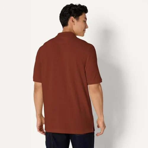 Amazon Essentials ▫️ Polo de algodão piqué, de manga curta e corte normal (disponível em tamanhos grandes) para homem 2