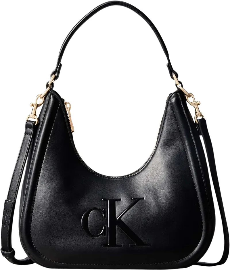 Calvin Klein ▫️ Mala Bold Ck Small Crescent Lv04f3561g - Mala transversal para mulher