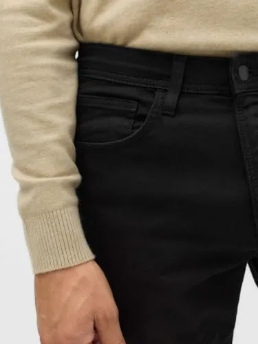 Marks & Spencer ▫️ Calças de ganga confortáveis, de corte justo e com elasticidade, para homem 4