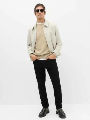 Marks & Spencer ▫️ Calças de ganga confortáveis, de corte justo e com elasticidade, para homem 7