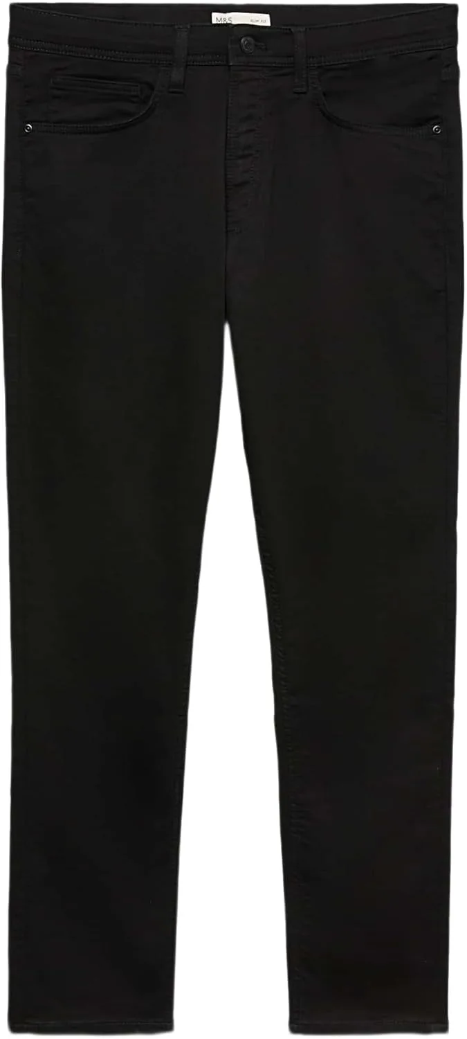 Marks & Spencer ▫️ Calças de ganga confortáveis, de corte justo e com elasticidade, para homem