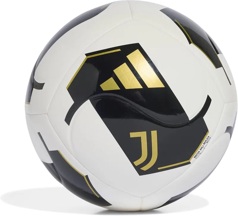 adidas ▫️ Bola de recreação Unissexo para Adultos Juventus Home Club, Branca/Preta, 5