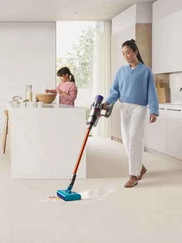 Dyson ▫️ Cyclone V10 Submarine™ Aspirador e esfregona sem fio, 150 Air Watts 2