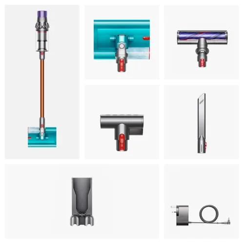 Dyson ▫️ Cyclone V10 Submarine™ Aspirador e esfregona sem fio, 150 Air Watts 3