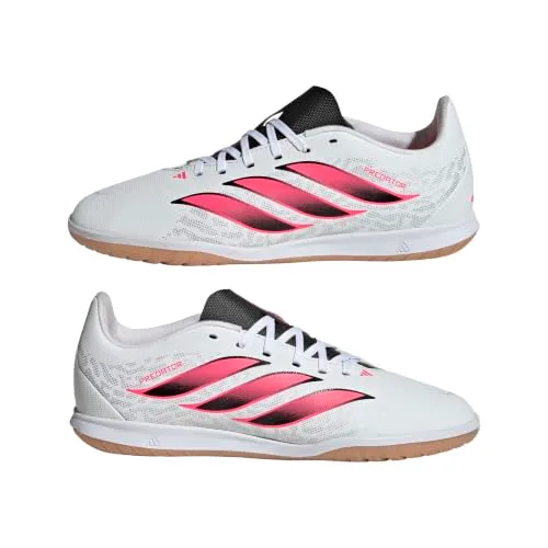 adidas ▫️ Chuteiras de futebol de salão Predator Club para crianças – Sapatos unissexo para crianças 7