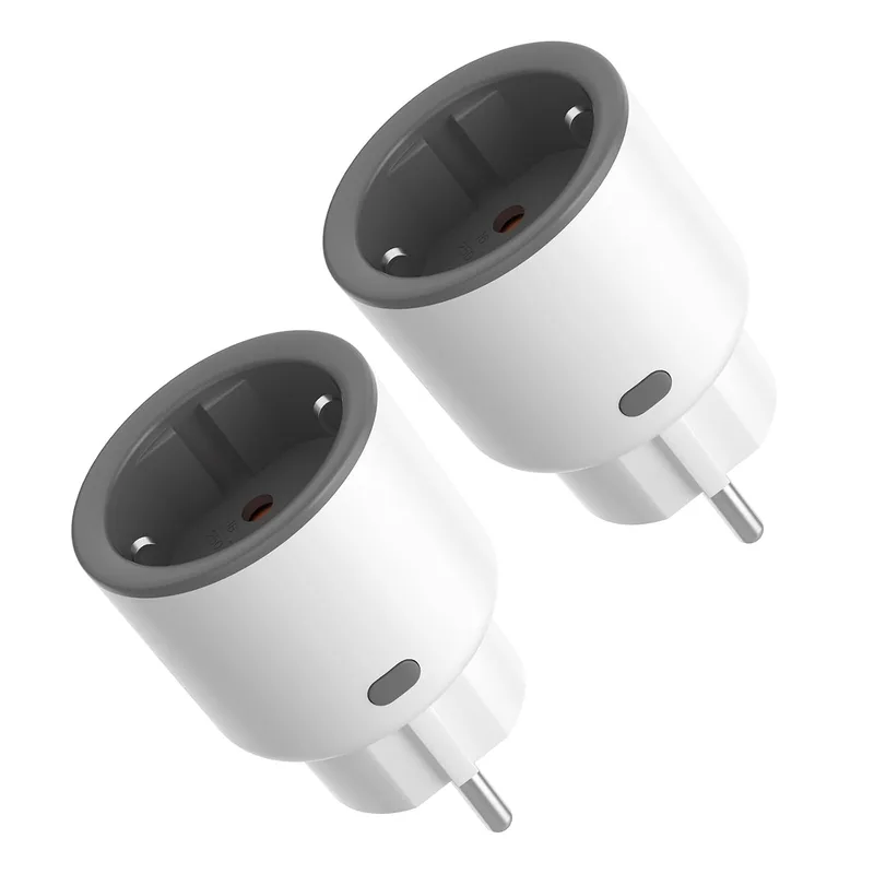 SONOFF ▫️ S60ZBTPF Tomada Inteligente Zigbee - Controlo Remoto, Monitorização de Energia, Temporizador, Proteção contra Sobrecarga, Repetidor Zigbee, eWeLink - Conjunto de 2