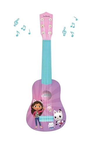 LEXIBOOK ▫️ A Casa da Gabby – A Minha Primeira Guitarra, K200GDHLXB 3