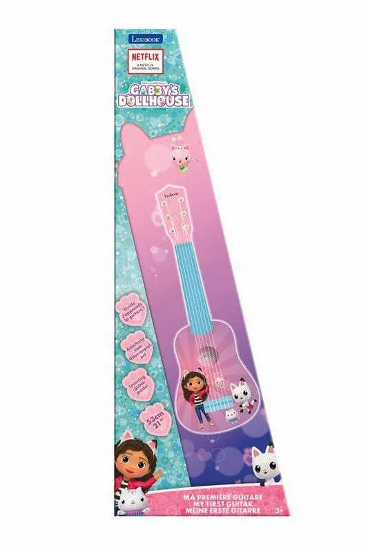 LEXIBOOK ▫️ A Casa da Gabby – A Minha Primeira Guitarra, K200GDHLXB 5