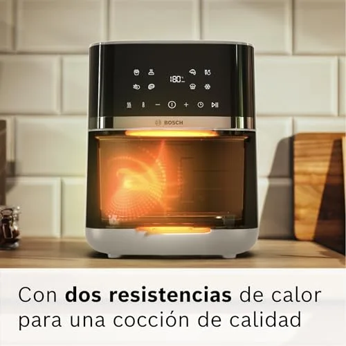 Bosch ▫️ Fritadeira de ar quente Série 4, 6,1 L, Dupla fonte de calor, Cor creme, MAF462C0 4
