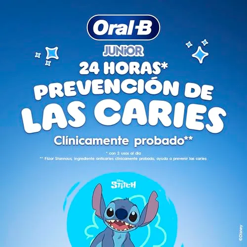 Oral-B ▫️ Pasta de dentes Pro Junior Disney Stitch para crianças, embalagem de 4 x 75 ml 2