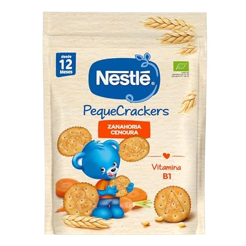 NESTLÉ ▫️ PequeCrackers Cenoura +12 meses 6x100 g 2