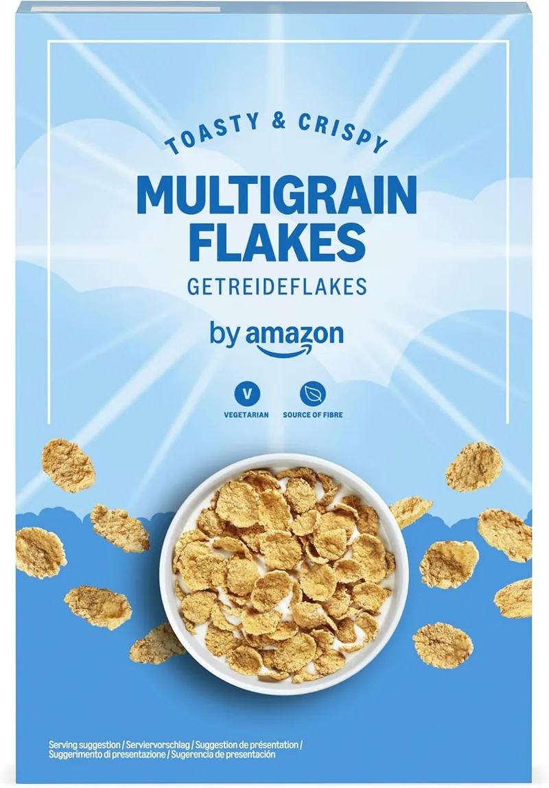 by Amazon ▫️ da Amazon - Flocos Multicereais, 375 g