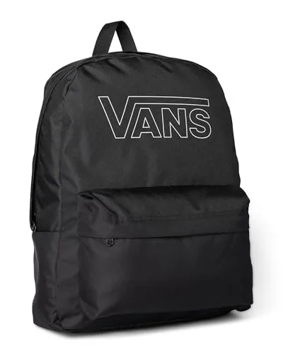 Vans ▫️ Mochila Old Skool Flying V, cor preta 3