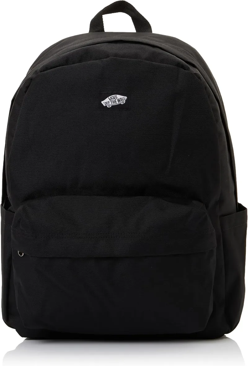 Vans ▫️ Mochila unissexo Old Skool, Preto-preto, M