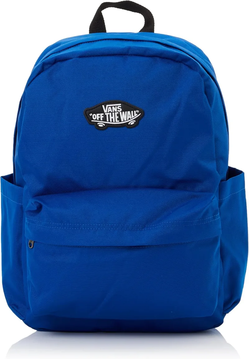 Vans ▫️ Mochila unissexo Old Skool Grom, azul clássico, M