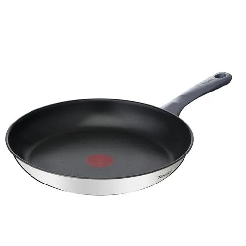 Tefal ▫️ Daily Cook - Conjunto de 3 frigideiras de 24/26/30 cm, aço inoxidável 4