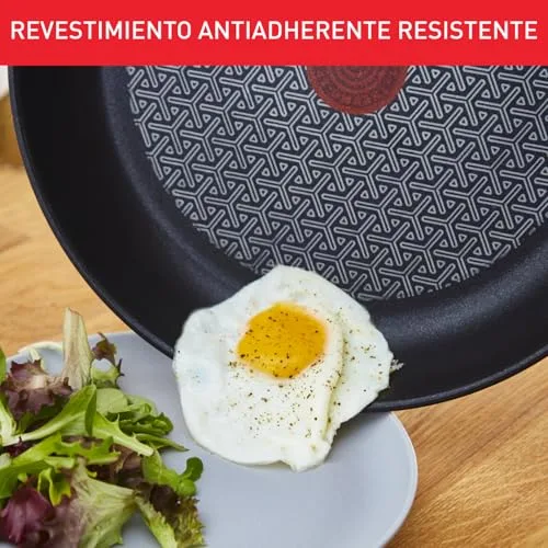 Tefal ▫️ Daily Cook - Conjunto de 3 frigideiras de 24/26/30 cm, aço inoxidável 5