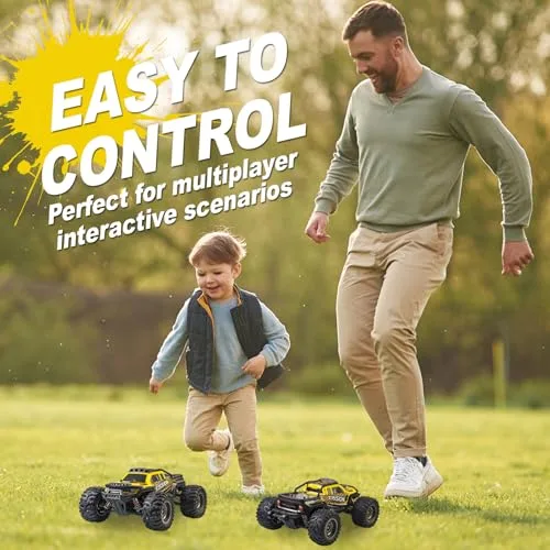 A ALPHA ▫️ Caminhão RC Alpha 4WD sem escovas de alta velocidade com transmissão metálica, modelo 1:12, sem atualizações, para uma condução rápida e agressiva 6