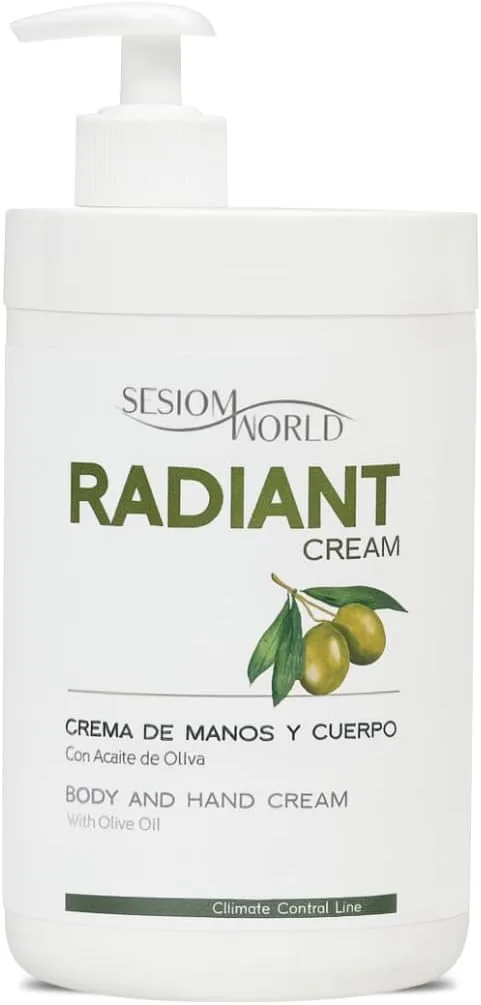MW SESIOM WORLD ▫️ Creme para mãos e corpo com azeite de oliva - Hidratação intensa e nutrição profunda - 1 kg MW