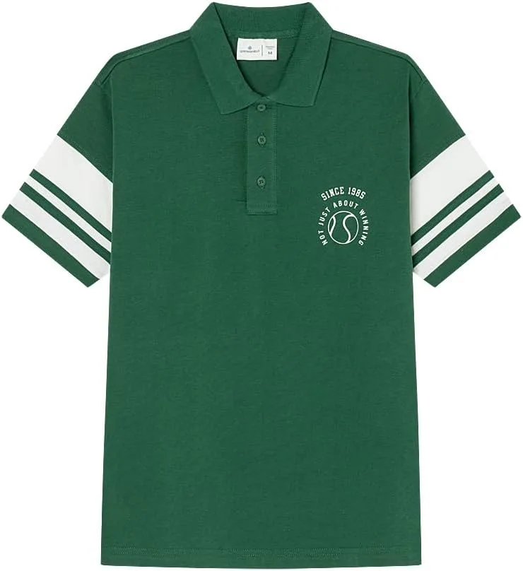 SPRINGFIELD ▫️ Camisa Polo Desportiva e Descontraída para Homem