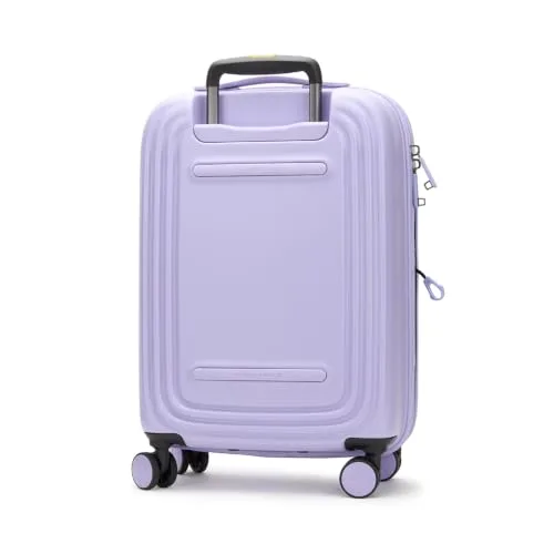 Mandarina Duck ▫️ Logoduck + Trolley Expansível Frosty Lilac Roxo 55 cm 2