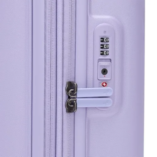 Mandarina Duck ▫️ Logoduck + Trolley Expansível Frosty Lilac Roxo 55 cm 4