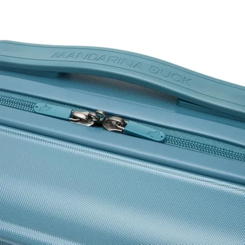 Mandarina Duck ▫️ Bolsa de maquilhagem Logoduck + Beauty Case Tailor Blue Azul petróleo 4