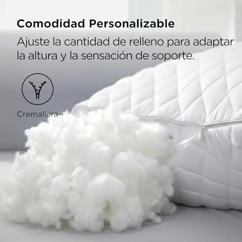 Bedsure ▫️ Almofada Antialérgica, 2 unidades - 40x80, respirável e antialérgica 4