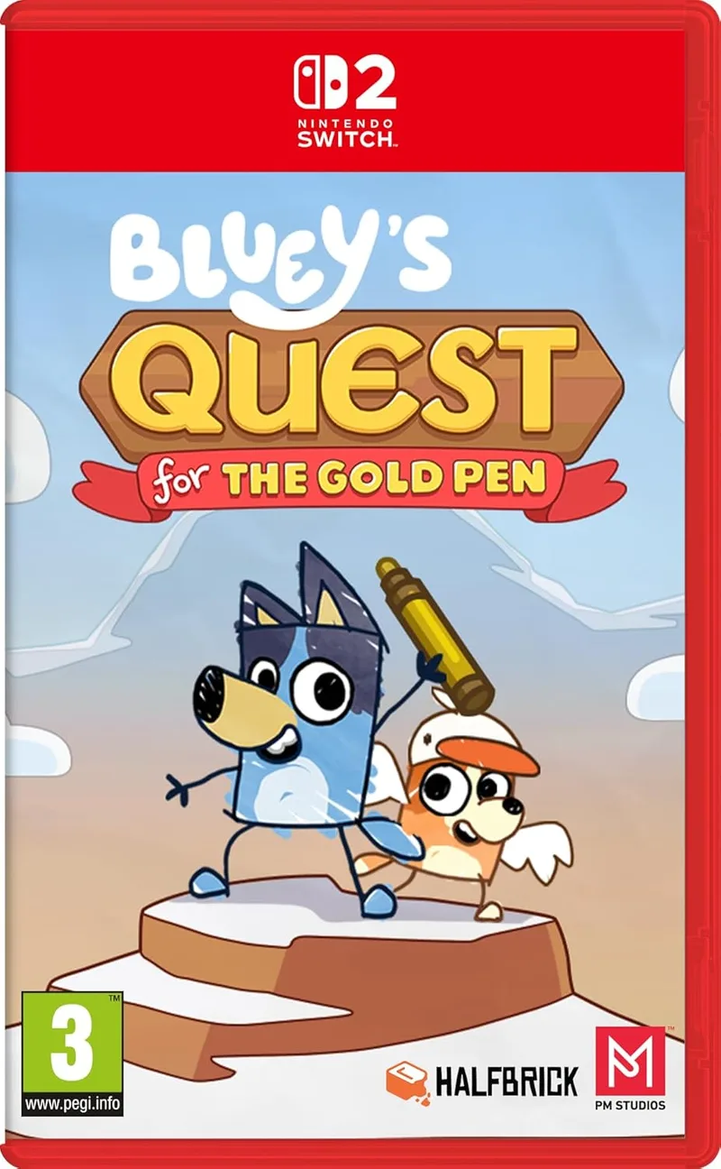 PM Studios ▫️ Missões do Bluey para a Caneta de Ouro - Switch 2