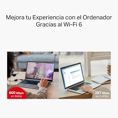 MERCUSYS ▫️ MA60XNB – Adaptador Wi-Fi USB, AX900, 600 Mbps, Wi-Fi 6, Bluetooth 5.3 4