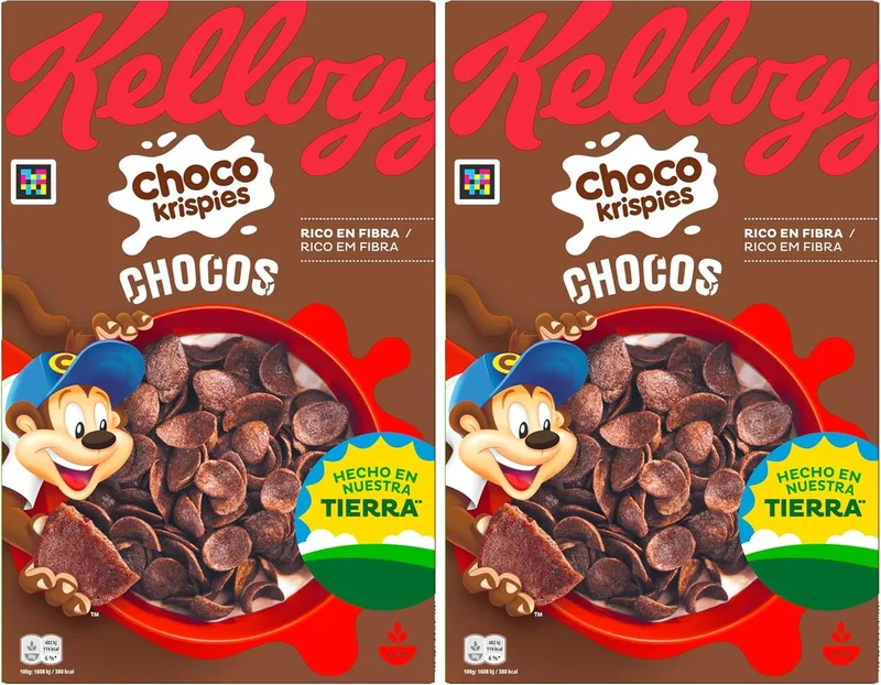 Kellogg's ▫️ Choco Krispies Chocos 420g (Embalagem de 2)