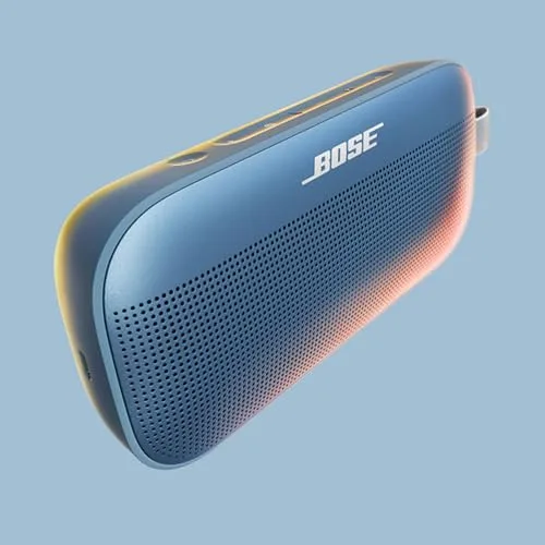 Bose ▫️ Altifalante Bluetooth portátil SoundLink Flex SE (2.ª geração), pequeno altifalante sem fios portátil para exterior com áudio Hi-Fi, até 12 horas de autonomia da bateria, à prova de água e poeira, cor Blue Dusk 2