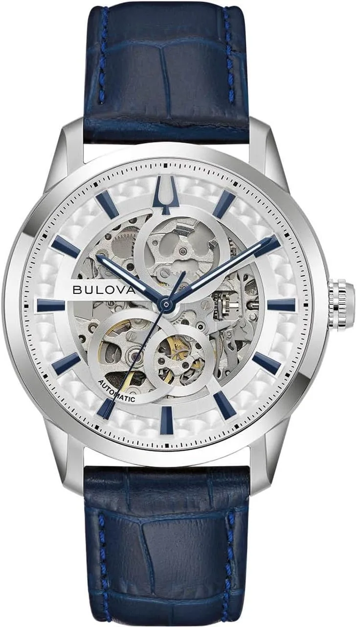 Bulova ▫️ Relógio analógico automático para homem, modelo Sutton