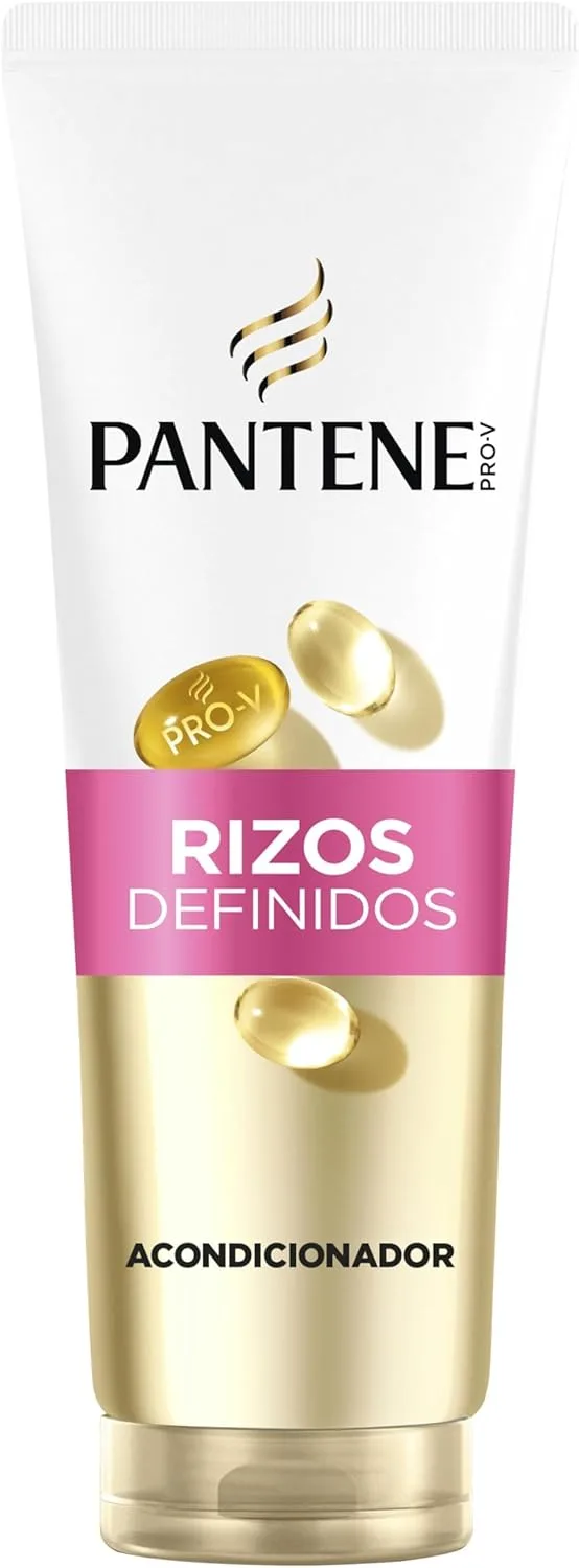 Pantene ▫️ Condicionador Pro-V Cachos Definidos 275ml para Cachos Encaracolados e Encrespados. Utilização diária. Provitamina B5 e Mistura de Nutrientes. Sem Óleos Minerais e Corantes. Nutri-Plexo Ativo