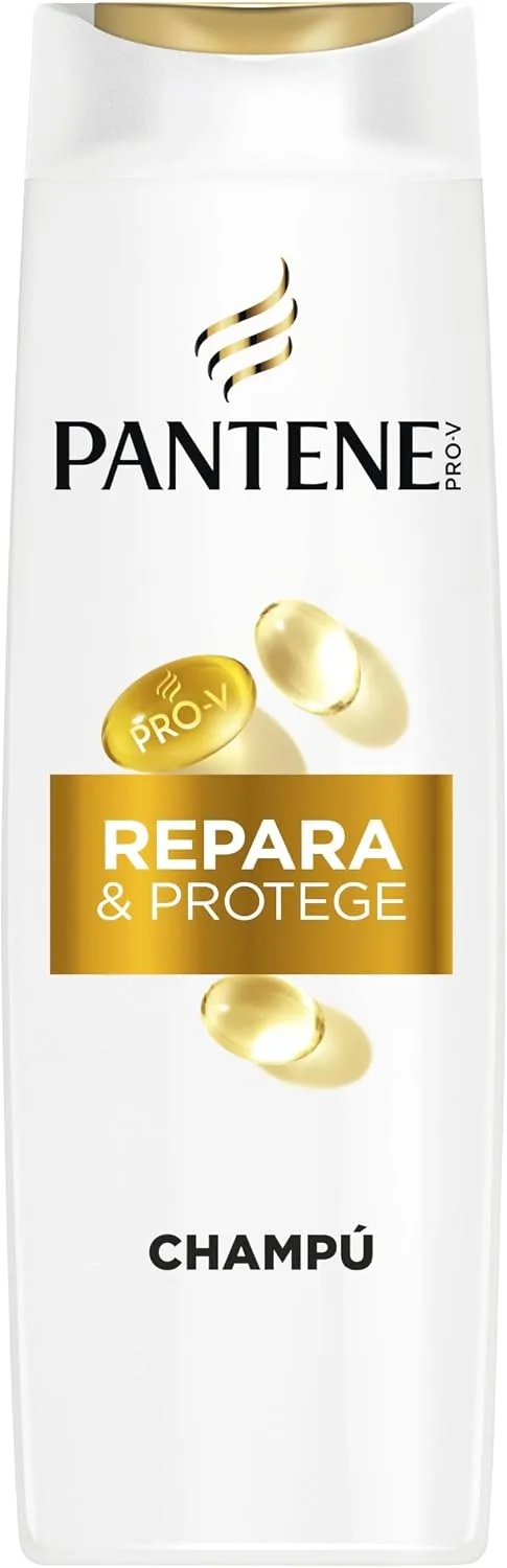 Pantene ▫️ Repara e Protege - Champô Reparador para Cabelo Seco e Danificado, 325 ml