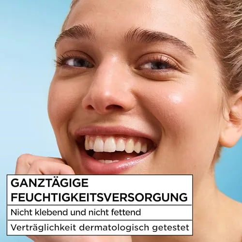 Garnier ▫️ Hyaluron Fresh & Plump Creme refrescante e rejuvenescedor – Cuidado facial com ácido hialurónico e 4% de niacinamida para uma pele mais espessa – Creme hidratante para uma tez mais suave e uniforme – 85 ml 5