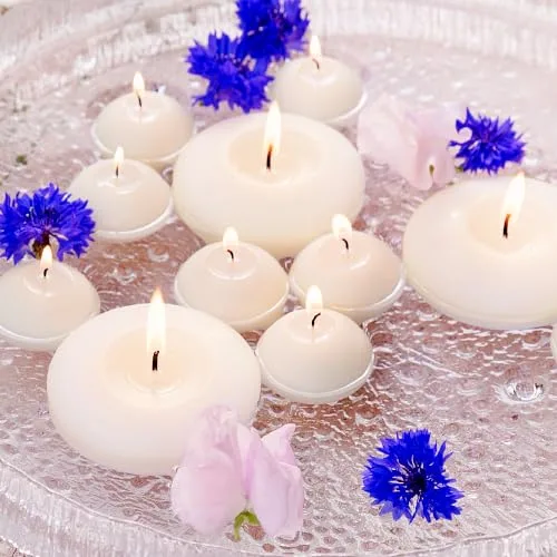 Bolsius ▫️ Velas flutuantes – Rosa – 20 unidades – Diâmetro 45 mm – Duração da combustão 4,5 horas – Cera de parafina – Sem óleo de palma – Velas decorativas para a casa 2