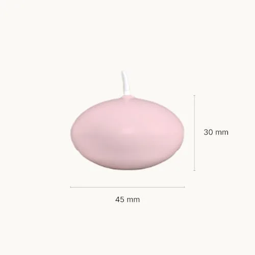 Bolsius ▫️ Velas flutuantes – Rosa – 20 unidades – Diâmetro 45 mm – Duração da combustão 4,5 horas – Cera de parafina – Sem óleo de palma – Velas decorativas para a casa 7