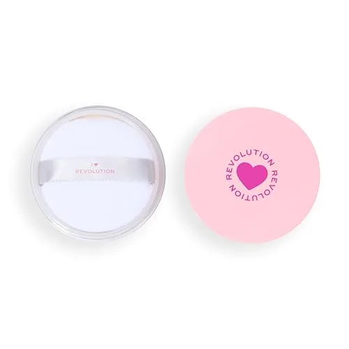 Revolution Beauty London ▫️ I Heart Revolution Pó Solto, Enriquecido com Vitaminas e Ingredientes Nutritivos, Acabamento Suave e Esbatido, Vegano e Não Testado em Animais, 30 g, Pêssego 4