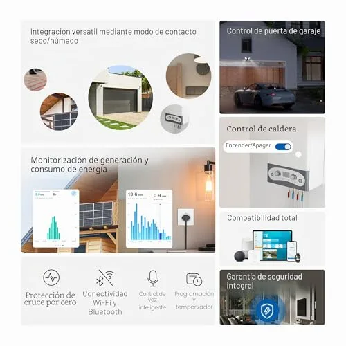 Tapo ▫️ S110E – Módulo de interruptor inteligente Wi-Fi + Bluetooth, monitor de energia 3