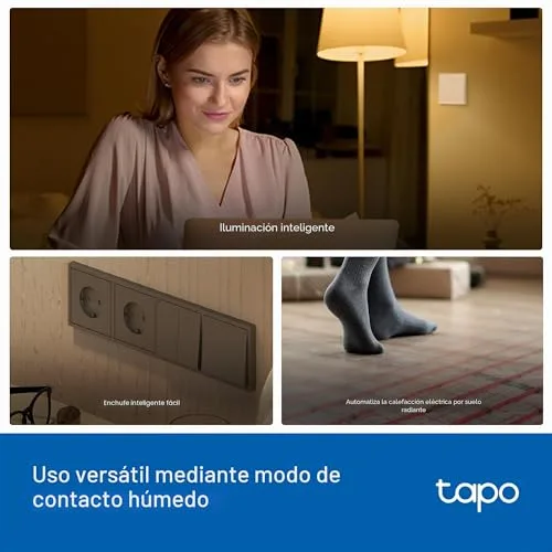 Tapo ▫️ S110E – Módulo de interruptor inteligente Wi-Fi + Bluetooth, monitor de energia 5