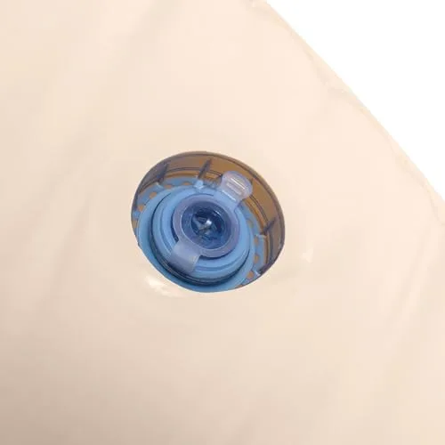 Intex ▫️ Poltrona insuflável Beanless Bag, bege, 137 x 127 x 74 cm, PVC resistente, máx. 100 kg, Assento individual, Pufe redondo, Mobiliário insuflável, Fácil de encher, Armazenamento simples (66505) 5