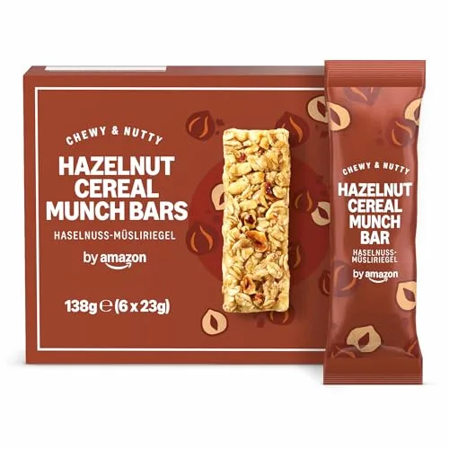 by Amazon ▫️ da Amazon: Barras de cereais com avelãs, 138 g (6 x 23 g) 4