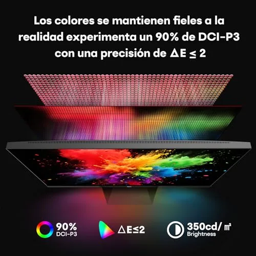 HKC ▫️ Monitor de jogos de 24 polegadas, 260 Hz, painel Fast IPS, HDR400, 1 ms MPRT, Adaptive Sync, inclinação ajustável, (1920x1080, 2 portas HDMI 2.0, 1 porta DP 1.4, saída de áudio), preto 6