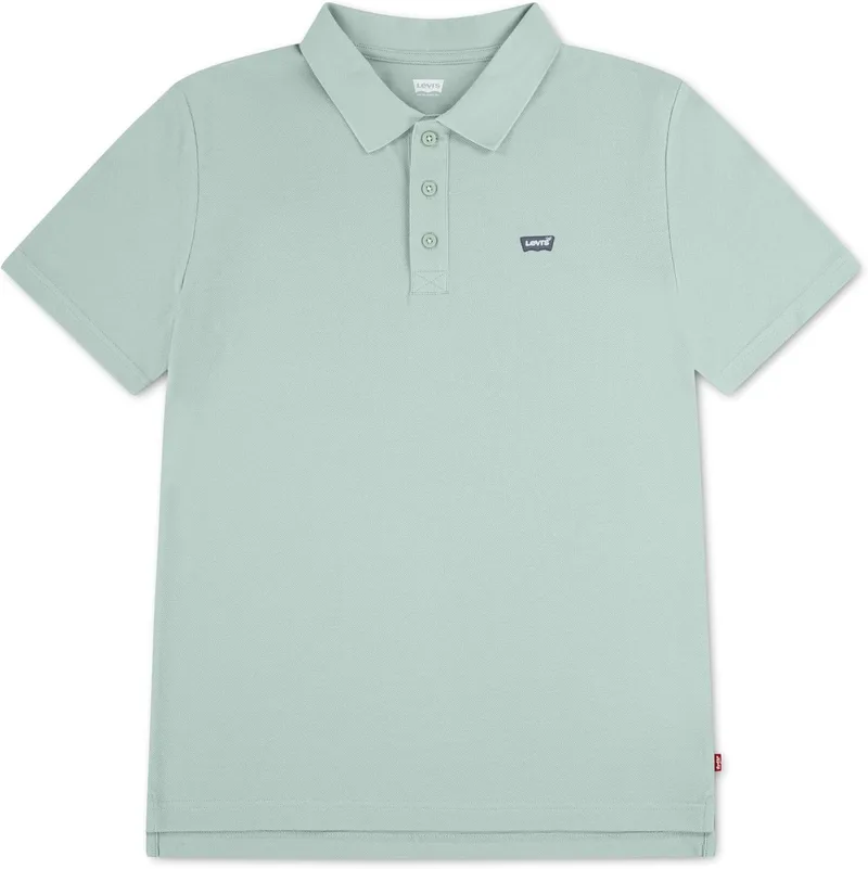 Levi's ▫️ Polo com fita interior no colarinho, azul, para menino