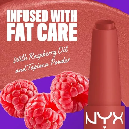 NYX PROFESSIONAL MAKEUP ▫️ Fat Matte Lip Balm, 09 Mauve Cloud, 2 g 3