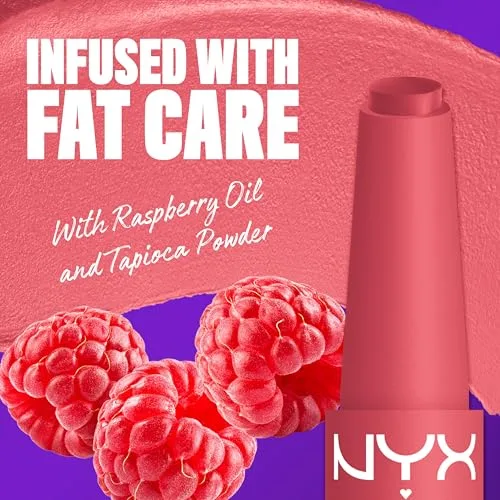 NYX PROFESSIONAL MAKEUP ▫️ Fat Matte Lip Balm, 11 Pink Puff, 2 g 2