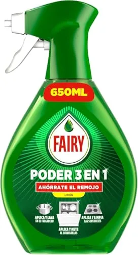 FAIRY ▫️ Spray Poder Sem Enxaguamento Pré-tratamento Limão 650 ml + 3 recargas de 500 ml 2